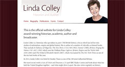 Desktop Screenshot of lindacolley.com